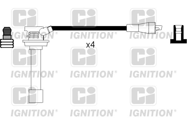 QUINTON HAZELL Комплект проводов зажигания XC410